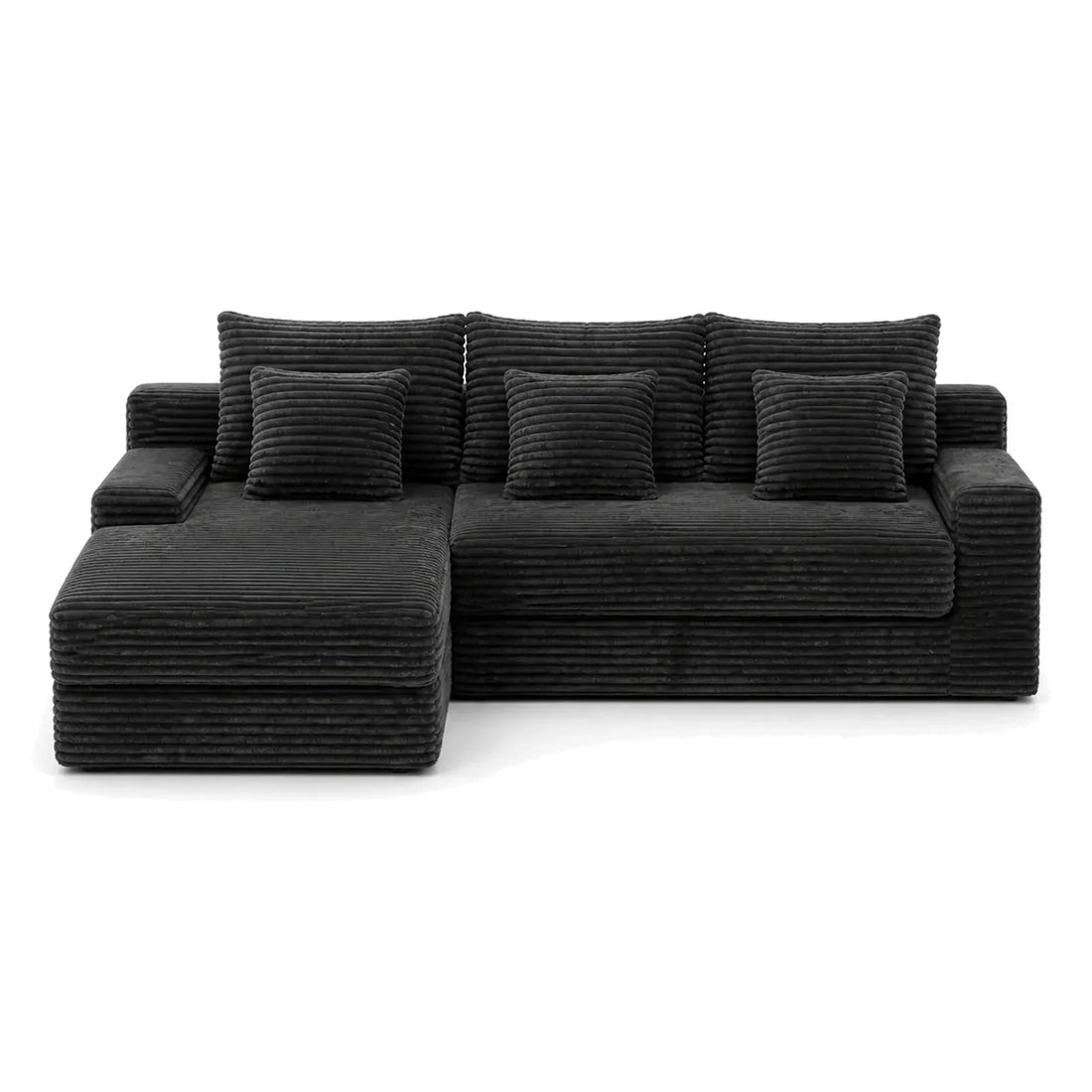 Canapé d’Angle Nuvola — Noir