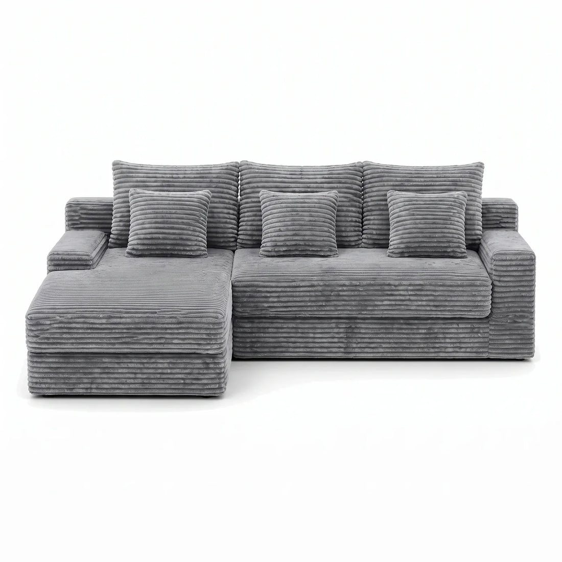 Canapé d’Angle Nuvola — Gris