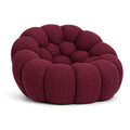 Fauteuil cosy bordeaux confortable Cocoonair