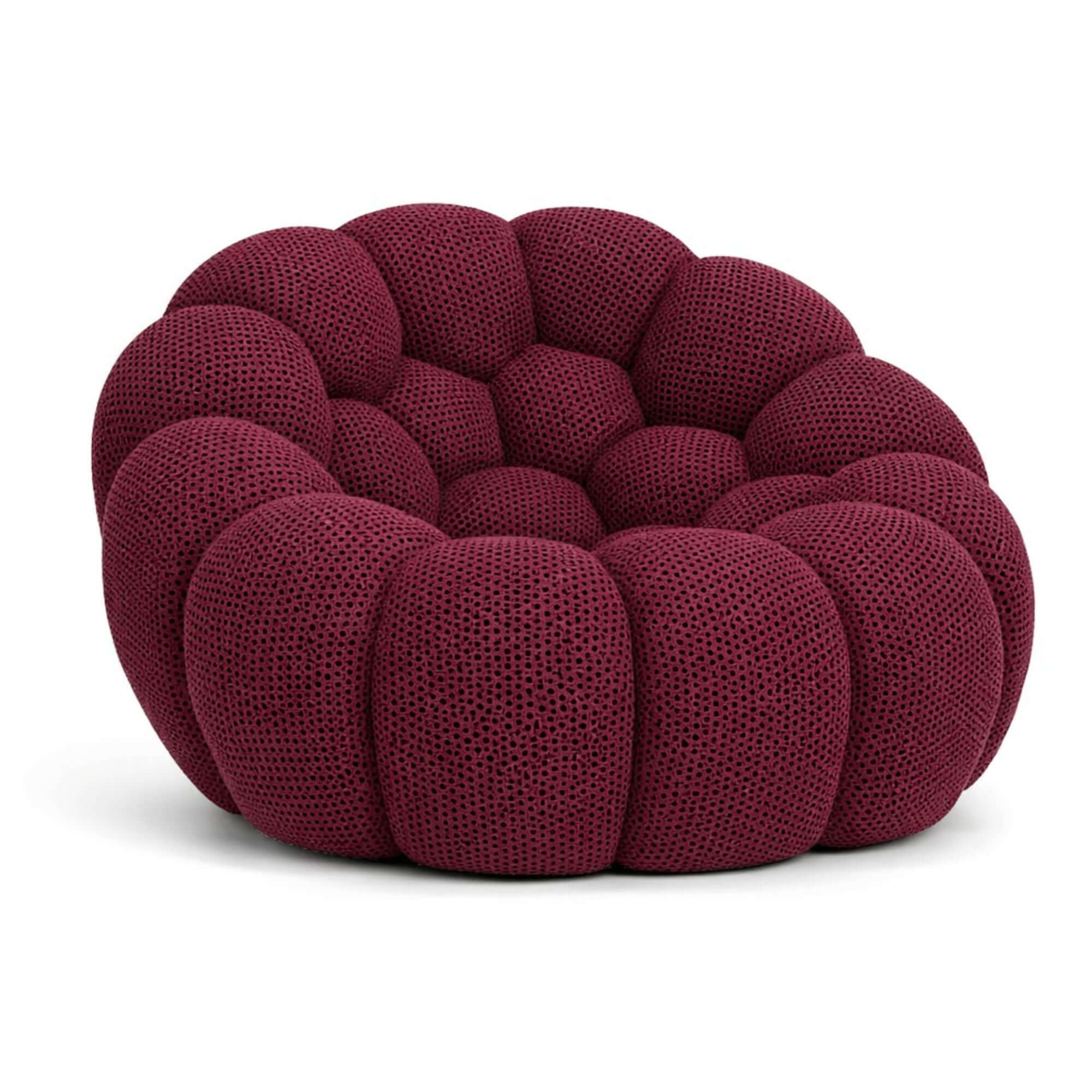 Fauteuil cosy bordeaux confortable Cocoonair
