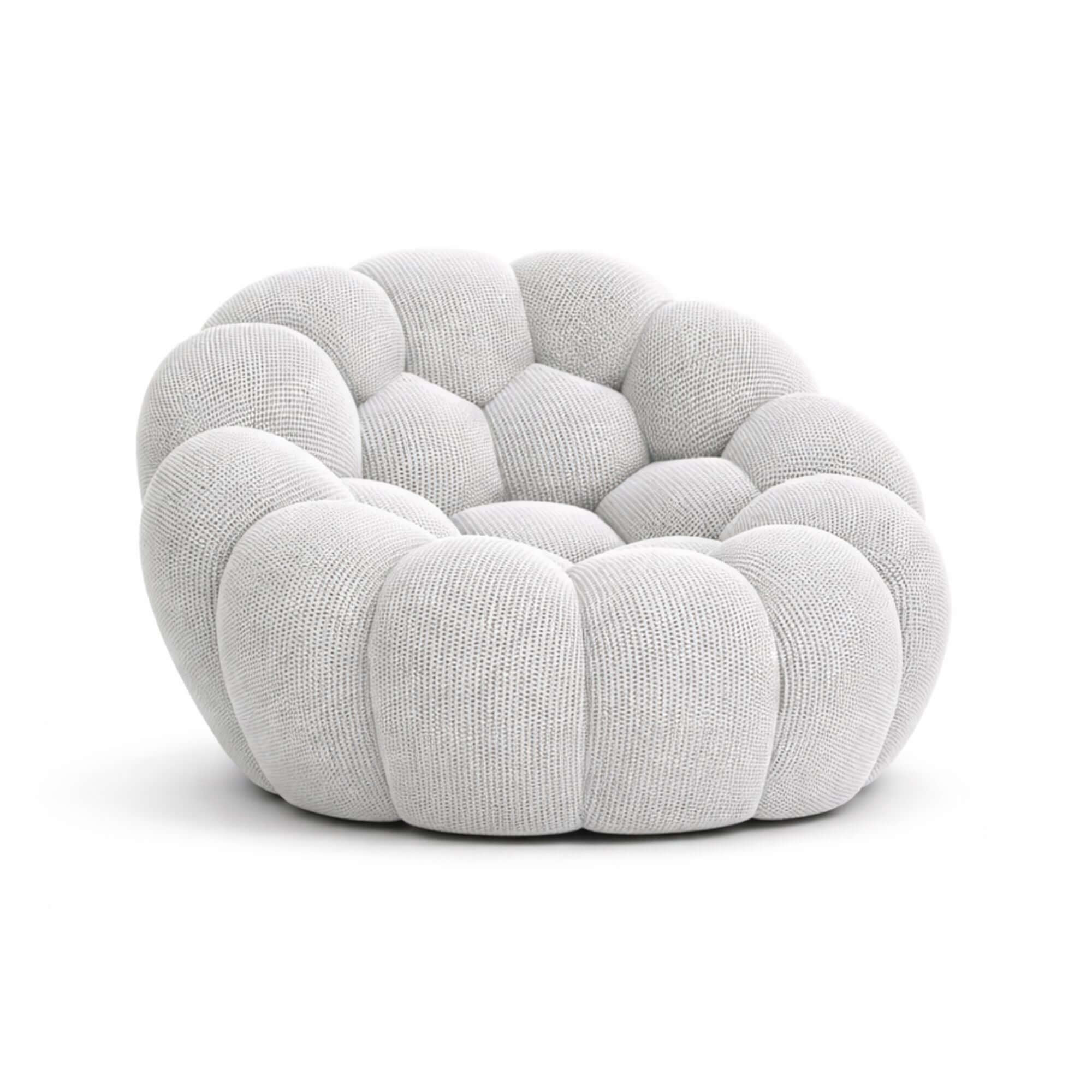 Fauteuil cosy blanc confortable Cocoonair