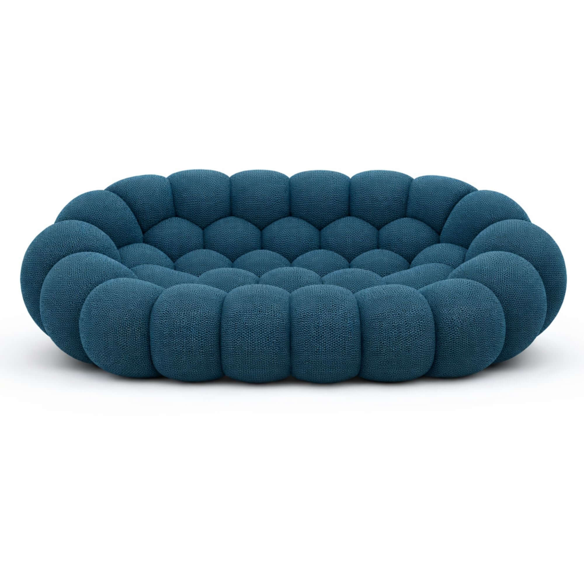 Canapé 2 places bleu confortable Cocoonair