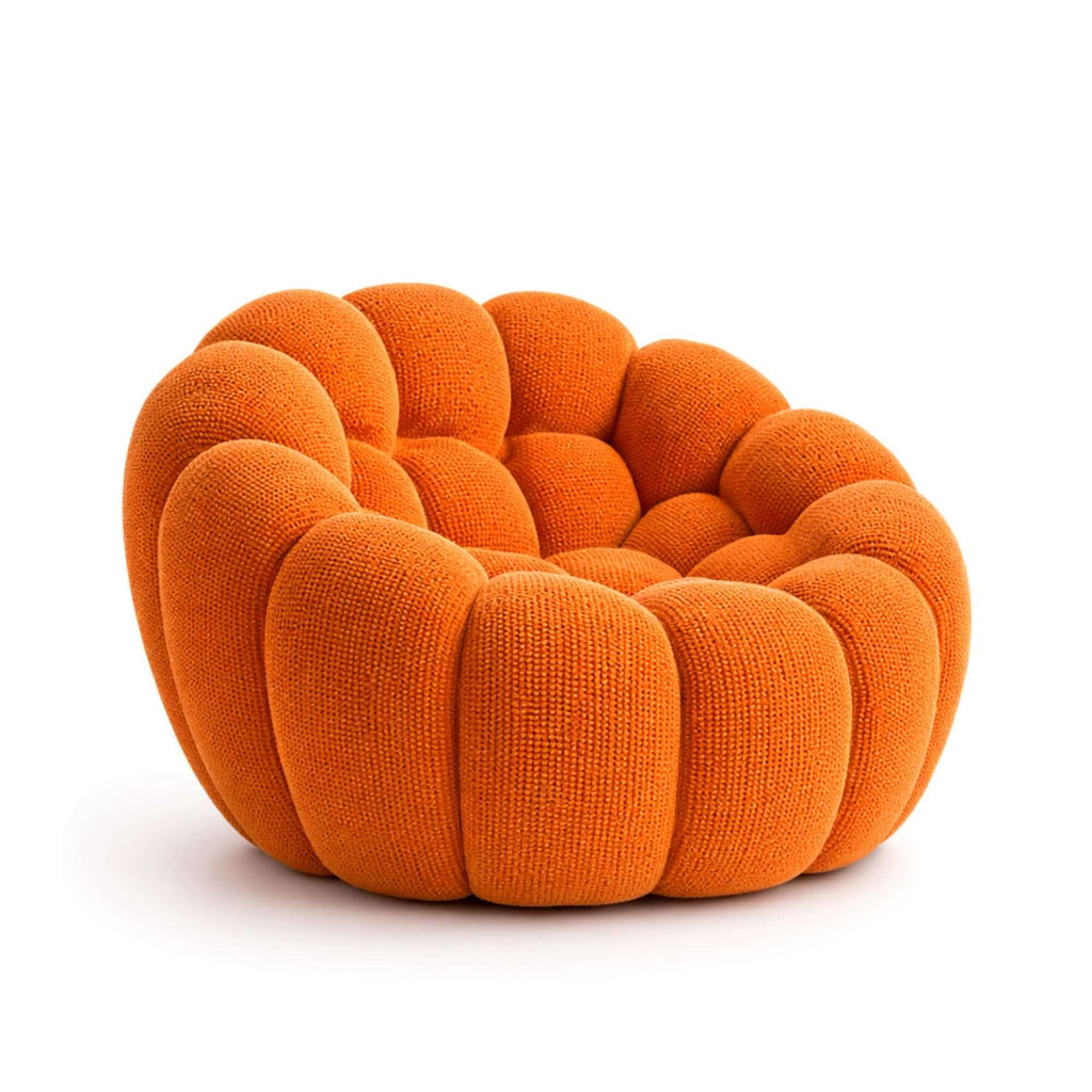 Fauteuil cosy orange confortable Cocoonair