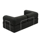 Canapé cosy Noir confortable – design moderne Cocoonair