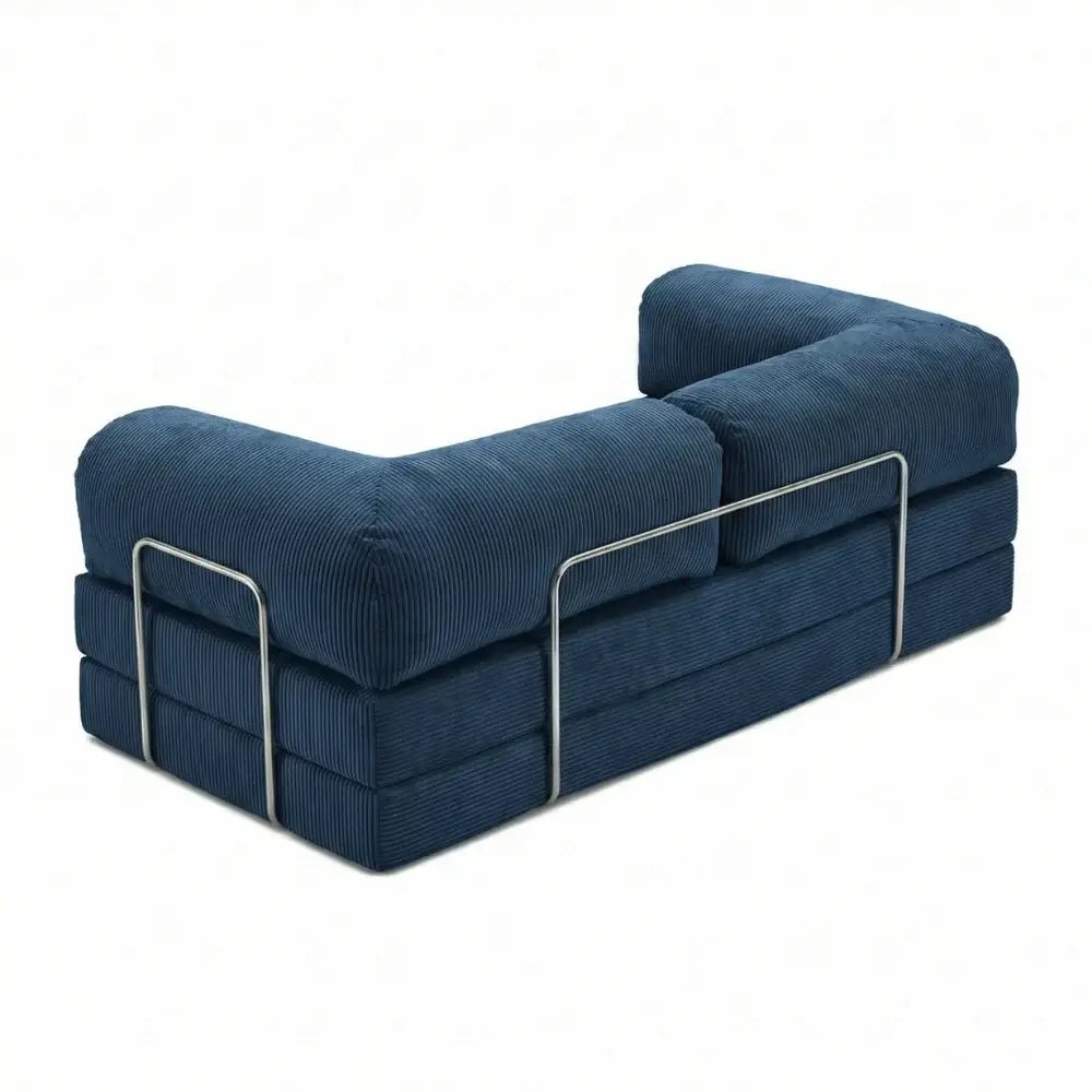 Canapé cosy Bleu confortable – design moderne Cocoonair