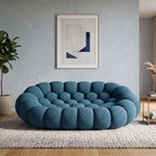 Canapé 2 places bleu confortable Cocoonair