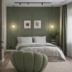 Fauteuil cosy vert sauge confortable Cocoonair