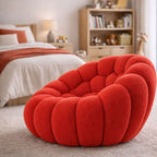 Fauteuil cosy rouge confortable Cocoonair