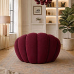 Fauteuil cosy bordeaux confortable Cocoonair