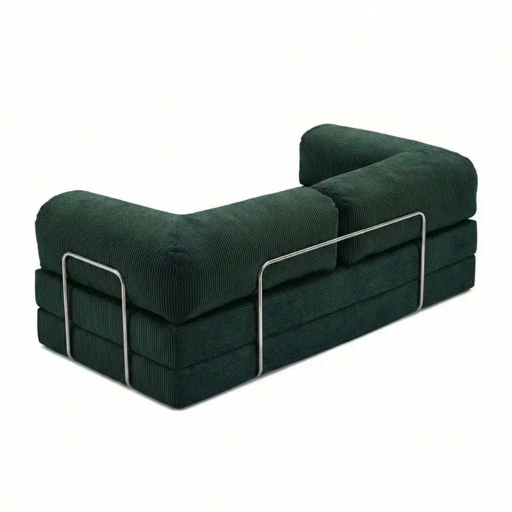 Canapé cosy Vert Emeraude confortable – design moderne Cocoonair