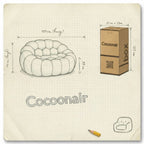 Fauteuil cosy vert sauge confortable Cocoonair