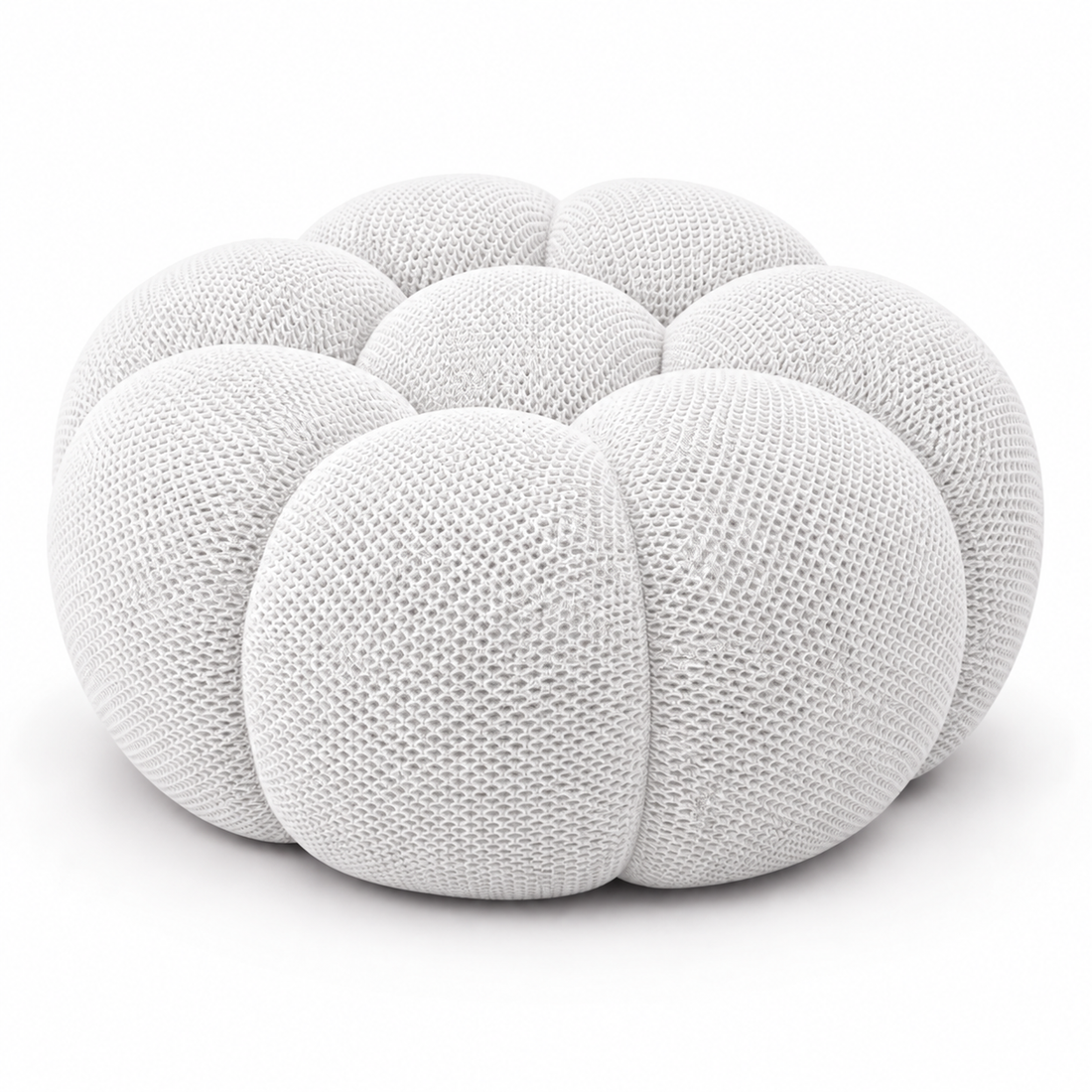Pouf Petalo — Blanc