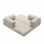 Canapé cosy Blanc confortable – design moderne Cocoonair