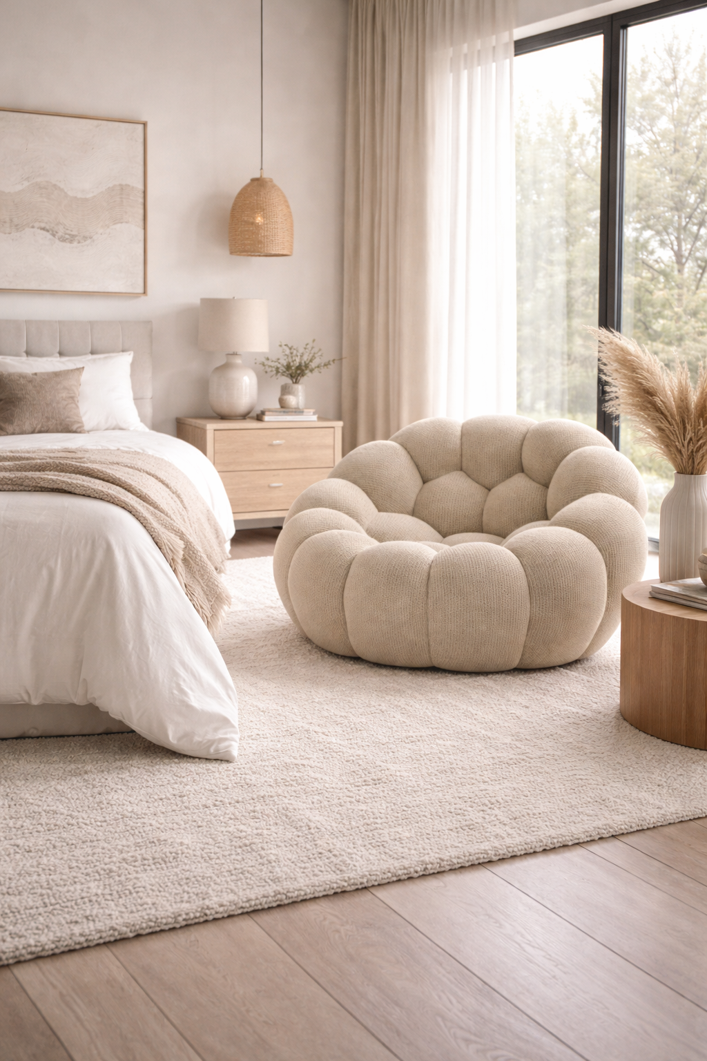 Fauteuil Bubble Corde