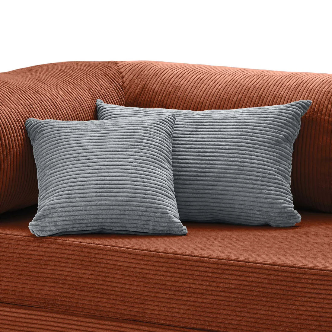 Coussin Velluto — Gris foncé