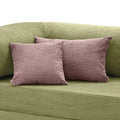 Coussin velours côtelé lavande confortable – design élégant Cocoonair