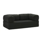 Canapé cosy Noir confortable – design moderne Cocoonair