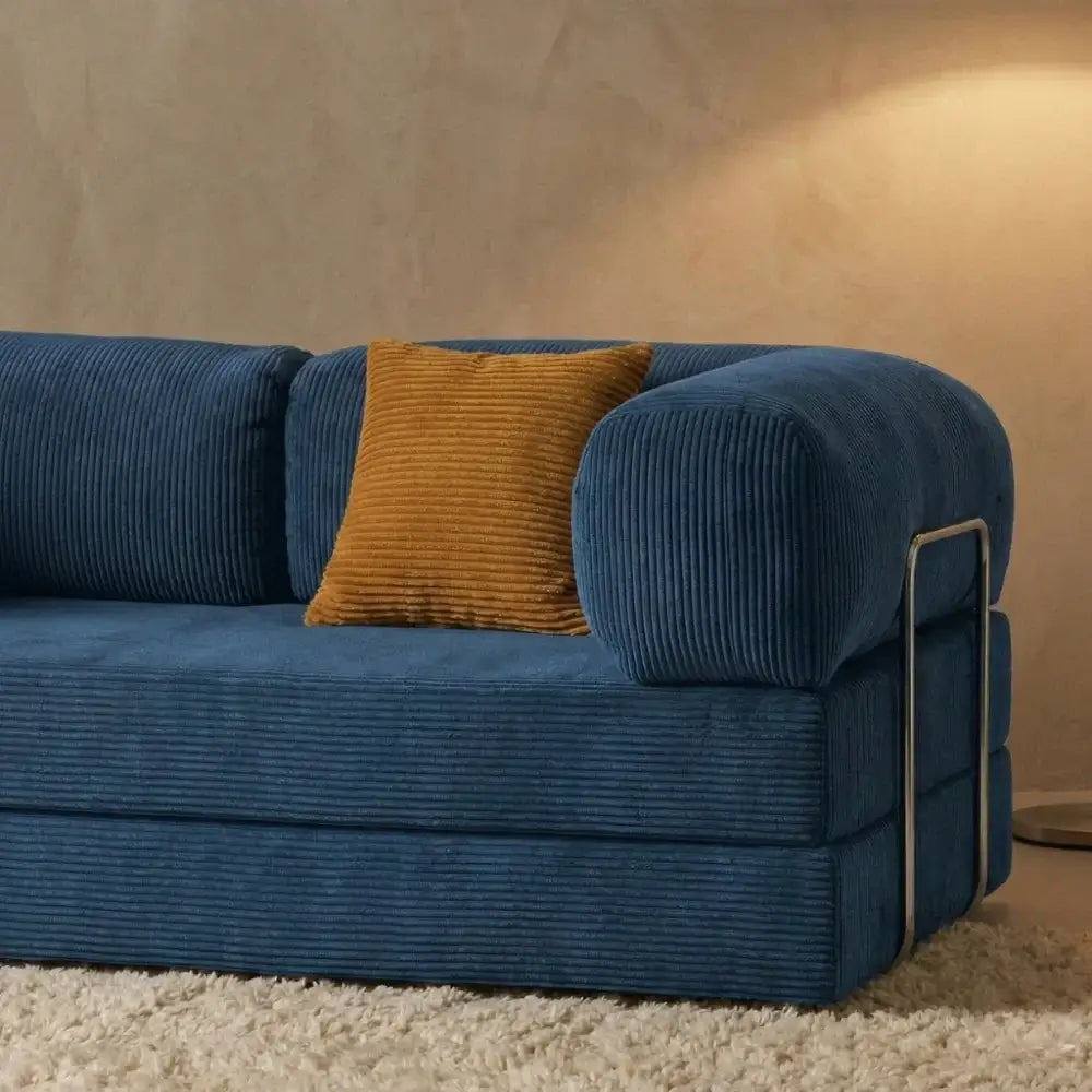 Canapé cosy Bleu confortable – design moderne Cocoonair