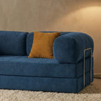 Canapé cosy Bleu confortable – design moderne Cocoonair