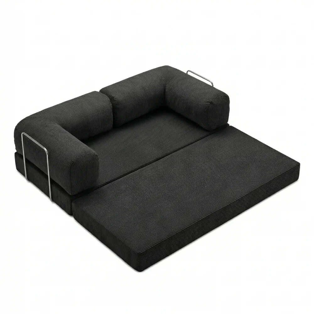 Canapé cosy Noir confortable – design moderne Cocoonair